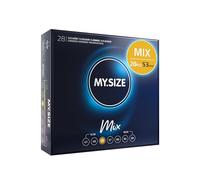 My.Size Mix préservatifs taille 3, 53 mm, grand pack, contenu 28 pièces