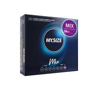 MY.SIZE Préservatifs Mix Taille 7 (69 mm) – Grand pack 28 pièces