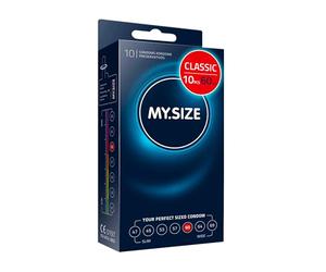 MY SIZE Preservativi 60 millimetri 10 trasparente Sensual