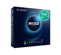 MY.SIZE PRO 36 Préservatifs ÉLITE, taille 0, 45 mm - Latex Vytex de haute pureté, facile à ouvrir, 9 tailles différentes