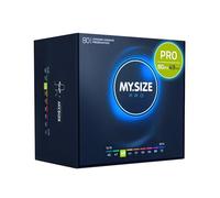 MY.SIZE PRO 80 Préservatifs ÉLITE, taille 2, 49 mm - Latex Vytex de haute pureté, facile à ouvrir, 9 tailles différentes