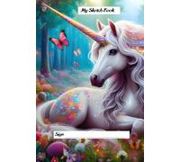 My Sketch Book: Sketch Book, ideal for drawing in pencil and colouring pencils or pen and ink drawings.