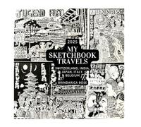 My Sketchbook Travels in 2025: Switzerland, India, Italy, Ghent and Japan