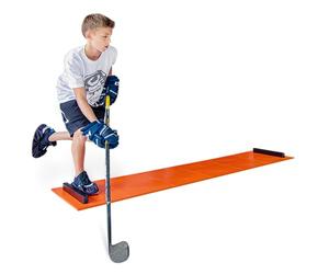 My Slide Board LIT - Exercice cardio et équilibre pour tonifier les jambes, les fessiers et les muscles abdominaux - Facile à utiliser - Équipement de gym à domicile super lisse avec chaussons