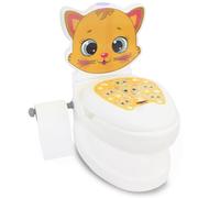 MES PETITES TOILETTES CHAT AVEC UN BRUIT DE BOBINE UND PORTE-PAPIER DE