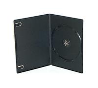 My-smartup - 50 Boitiers DVD slim pour 1 DVD - Noir - 7 mm