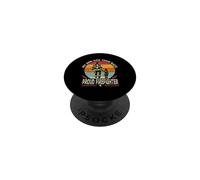 My Son Has Your Back Proud Firefighter Dad Fathers Day PopSockets PopGrip Adhésif