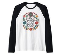 My Son in Law is My Favorite Child Couronne Florale Humour Manche Raglan