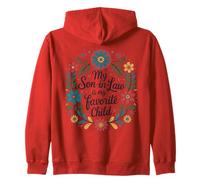 My Son in Law is My Favorite Child Couronne Florale Humour Sweat à Capuche