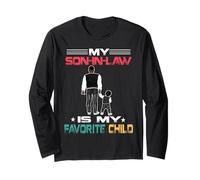 My Son in Law is My Favorite Child Daddy Matching Family Manche Longue