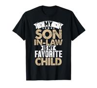 My Son In Law Is My Favorite Child Family Humour Rétro T-Shirt