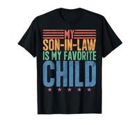My Son In Law Is My Favorite Child Family Humour Rétro T-Shirt