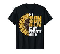My Son In Law Is My Favorite Child Family Retro Tournesol T-Shirt