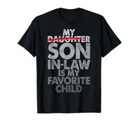 My Son In Law Is My Favorite Child Retro Humour Family T-Shirt