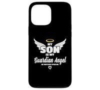 My Son is My Guardian Angel He Watches Over Me in Memory Coque pour iPhone 13 Pro Max