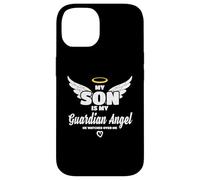 My Son is My Guardian Angel He Watches Over Me in Memory Coque pour iPhone 14