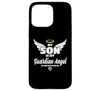 My Son is My Guardian Angel He Watches Over Me in Memory Coque pour iPhone 15 Pro Max