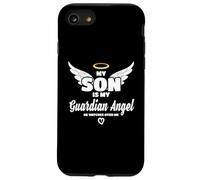 My Son is My Guardian Angel He Watches Over Me in Memory Coque pour iPhone SE (2020) / 7/8