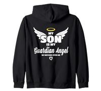 My Son is My Guardian Angel He Watches Over Me in Memory Sweat à Capuche