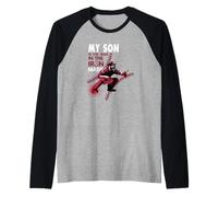 My Son is The Man in The Iron Mask Catcher Manche Raglan