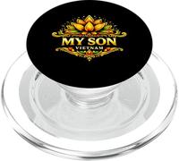 My Son Vietnam Lotus Temple Ruines Ancient Cham Heritage PopSockets PopGrip pour MagSafe