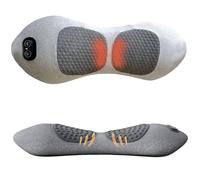 My Soothe Lab, Masseur dorsal amélioré 2025, masseur de dos 3 en 1 pour sciatique, relaxant pour le cou, les épaules et adapté (gris)