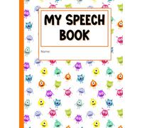 My Speech Therapy Book: Aliens Theme