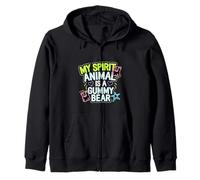 My Spirit Animal is A Gummy Bear Candy Lover Kid |- Sweat à Capuche