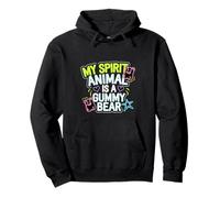 My Spirit Animal is A Gummy Bear Candy Lover Kid |- Sweat à Capuche