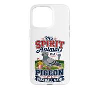 My Spirit Animal is A Pigeon At A Baseball Game Coque pour iPhone 15 Pro Max