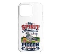 My Spirit Animal is A Pigeon At A Baseball Game Coque pour iPhone 16 Pro
