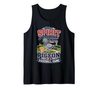 My Spirit Animal is A Pigeon At A Baseball Game Débardeur