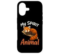 My Spirit Animal Panda Rouge Coque pour iPhone 17