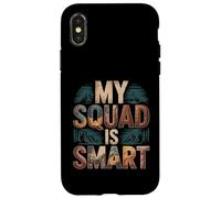 My Squad is Smart Groupe de renseignement sur l'éducation - Coque pour iPhone X/XS