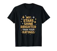 My Stars Shine Brighter Space Galaxy Star Icône T-Shirt