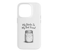 My Starter is My Best Friend Sourdough Bread Baking Baker Coque pour iPhone 14 Pro