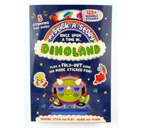 My Stick-A-Story: Once Upon a Time in Dinoland! Create Your Own Adventures with Reusable Stickers - Interactive Story Book for Kids