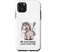 My Stick Horse Loves Storytime, Un Joli Poney Coque pour iPhone 11 Pro Max