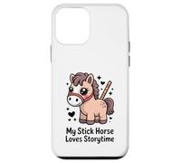 My Stick Horse Loves Storytime, Un Joli Poney Coque pour iPhone 12 Mini
