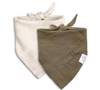 my STITCHERY Carousseau pour Chien, Kaki, Taille Unique, Classique, Certifiée Oeko-Tex® Standard 100, Cadeau, Écharpe, Pour Toutes les Saisons, Petit, Moyen, Cou, Anniversaire, Noël, Thanksgiving