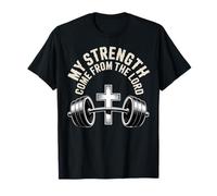 My Strength - Christian Bible Verse Gym Motivation T-Shirt