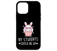 My Students Crack Me Up Œuf de Pâques Amusant pour Professeur Coque pour iPhone 12 Mini
