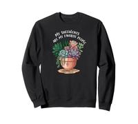 My Succulents are My Favorite People Funny Plant Lover Sweatshirt