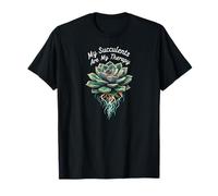 My Succulents are My Therapy Plant Lover Gardening T-Shirt