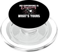 My Superpower is Dancing Funny Dance Dance Party Danseuse Femme PopSockets PopGrip pour MagSafe