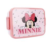 My sweety pop - Boîte à goûter - Lunch box - Minnie Mouse - Pour enfant - Crèche - Maternelle - Ecole - Vacances - Repas - 16 cm - Pour Fille - Rose - Idée Cadeau