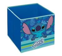 My sweety pop | Cube de Rangement Lilo & Stitch 31x31x31 cm | Boîte à Jouets Pliable en Tissu | Organisateur Textile Disney pour Étagères | Décoration Chambre Enfant