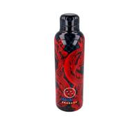 My sweety pop - Gourde - Acier Inoxydable - enfant - Adulte - Ado - Repas - 24.2 cm - 515 ml - Hydratation - Idée Cadeau - Bouteille - Thermos - Rouge - Dragon - garcon