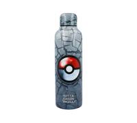 My sweety pop - Gourde - Acier Inoxydable - enfant - Adulte - Ado - Repas - 24.2 cm - 515 ml - Hydratation - Idée Cadeau - Bouteille - Thermos - Gris - Pokémon - garçon
