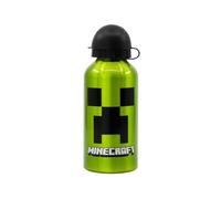 My sweety pop Gourde Aluminium Pour enfant Crèche École Vacances Repas 17 5 | cm 400 ml Hydratation Minecraft Vert Pour garçon